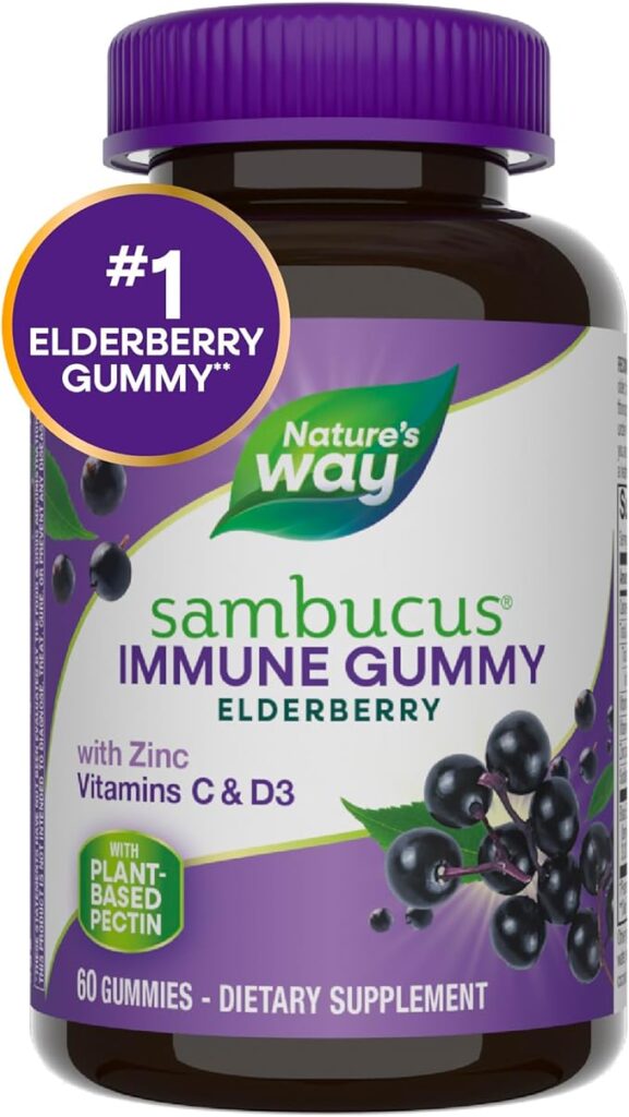 Nature’s Way Sambucus Elderberry Immune Gummies