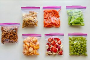 allergy-friendly snacks in individual bags
