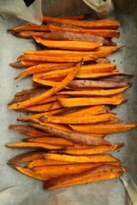gluten free and allergy-friendly sweet potato friesd