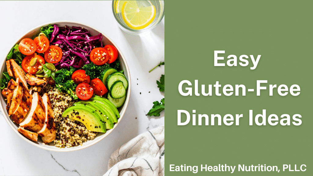 easy gluten-free dinner ideas, quinoa bowl