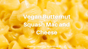 vegan butternut squash mac and cheese