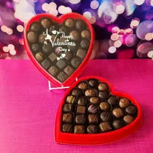 Valentine's Candy assorted chocolate heart box