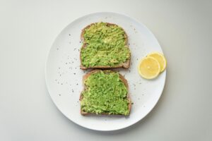 allergy-friend snack of avocado toast