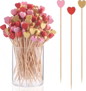 heart shaped toothpicks for an allergy-friendly Galentine’s Day snack board