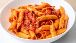 Protein pasta meal for picky eater with food allergies